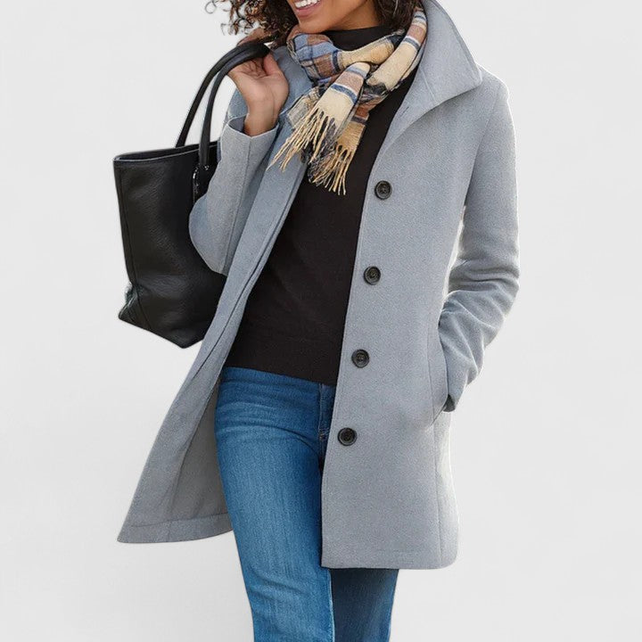 Timeless Wool Blend Coat