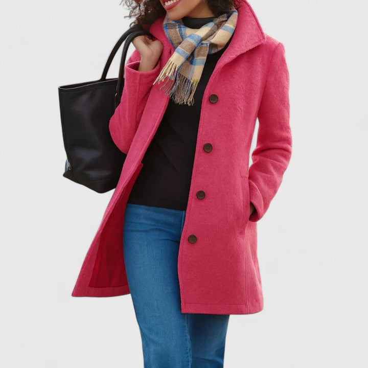 Timeless Wool Blend Coat