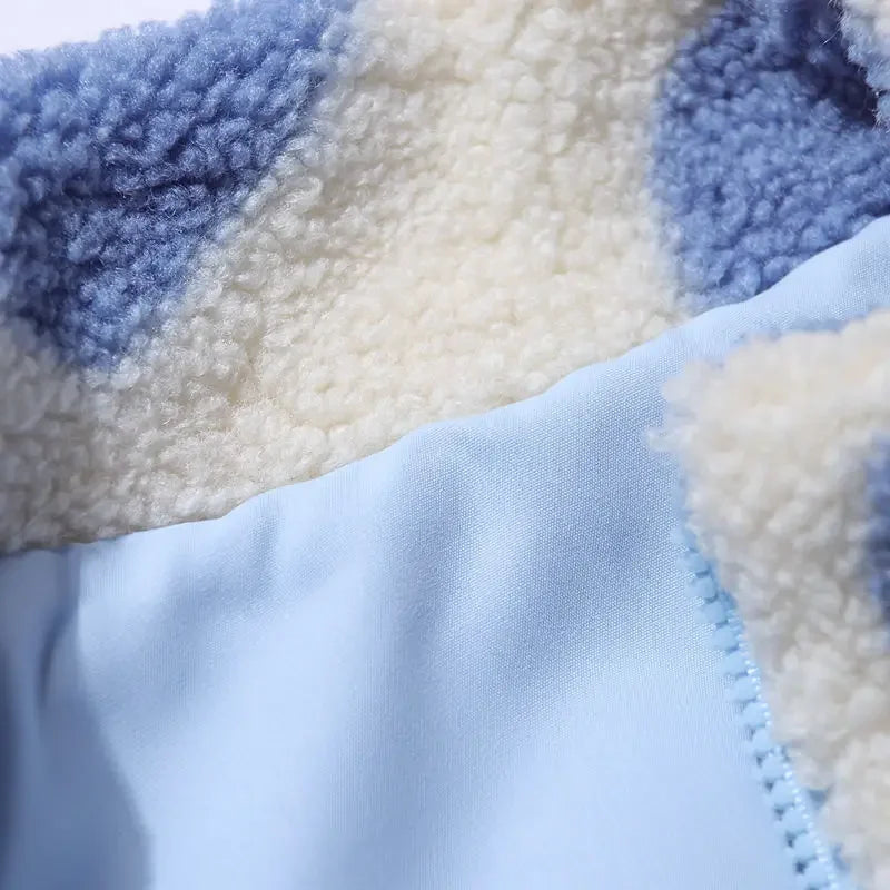 Cozy Reversible Heart Jacket